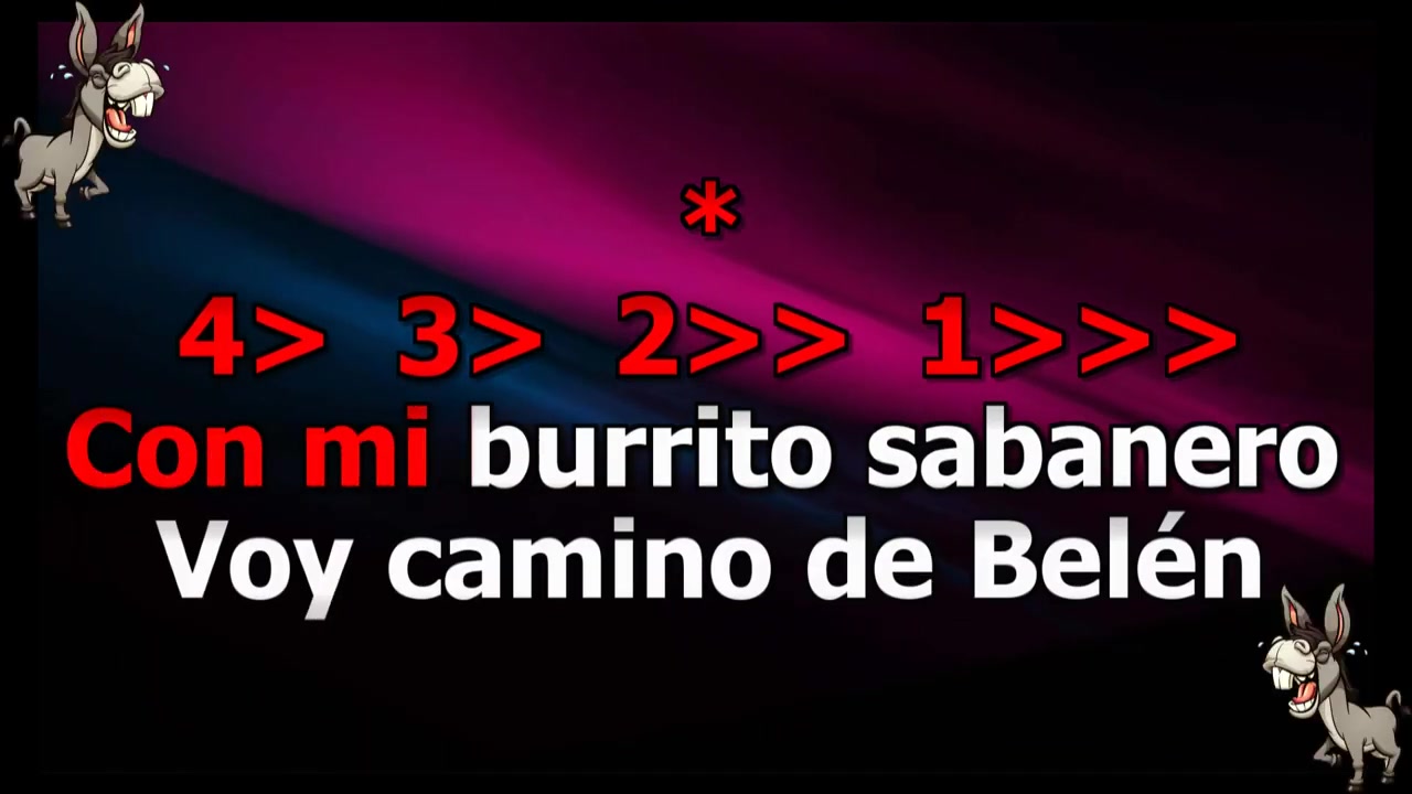 Mi Burrito Sabanero KARAOKE CANTA