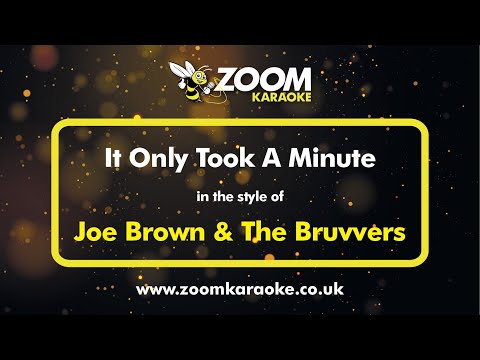 Joe Brown & The Bruvvers - It Only Took A Minute