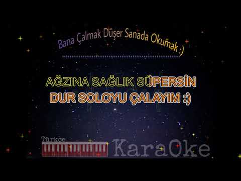 Urfalı Sevmiş Dost Değil (Bedih Kazancı-Ahmet Tuncer-Alişan)Türkçe Piano Karaoke 2 La Ve Re
