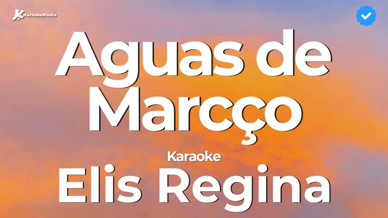 Elis Regina - Aguas de Março