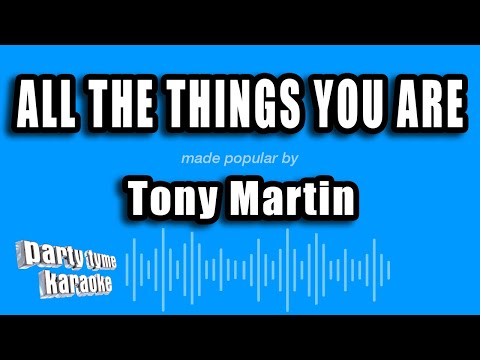 Tony Martin - All The Things You Are