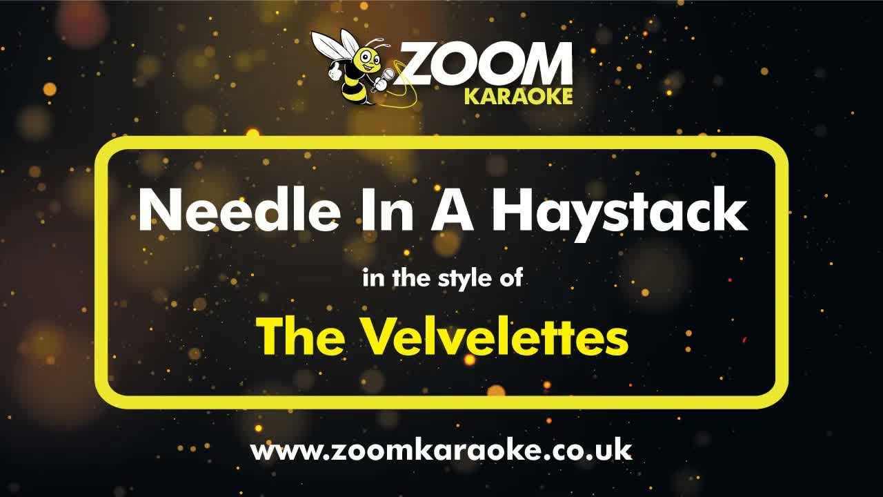 The Velvelettes - Needle In A Haystack (Without Backing Vocals)