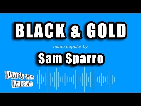 Sam Sparro - Black & Gold