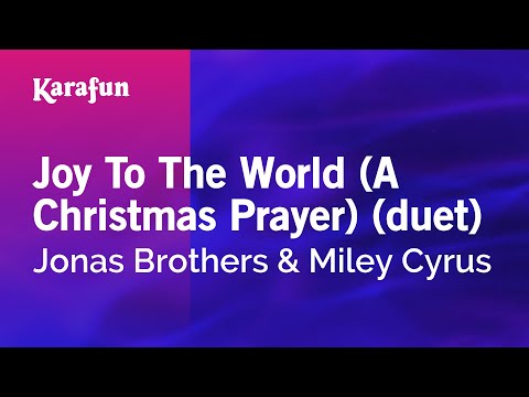 Nick Jonas - Joy to the World (A Christmas Prayer)