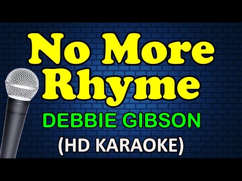 Debbie Gibson - NO MORE RHYME