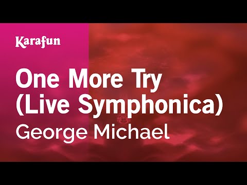 George Michael - One More Try (live Symphonica)