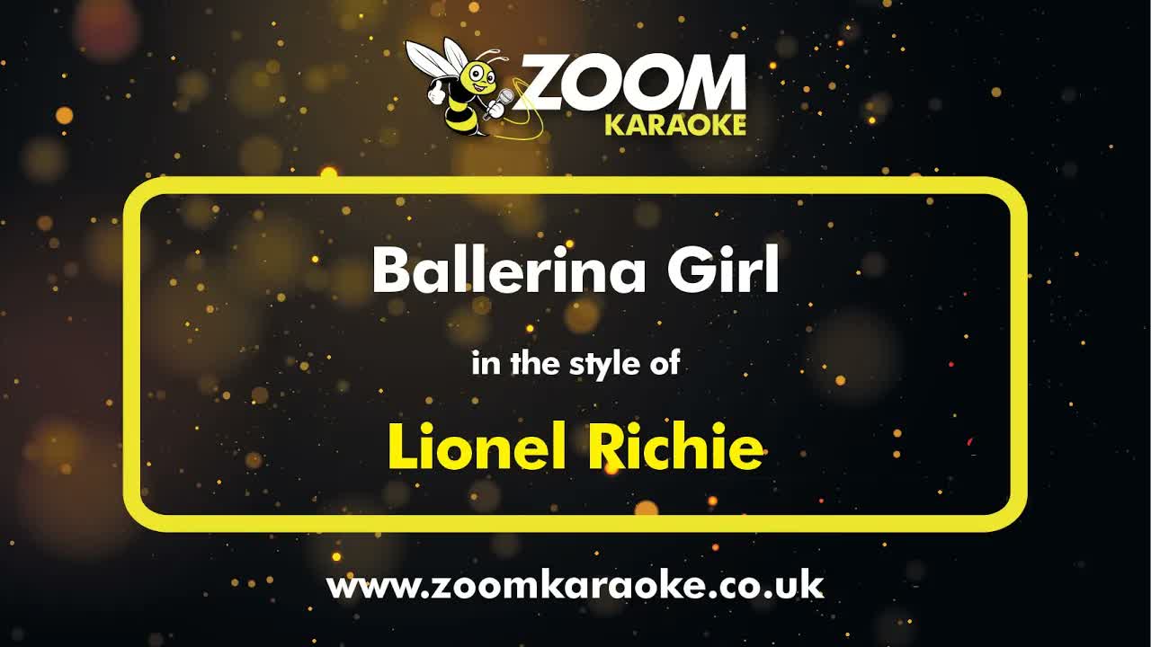Lionel Richie - Ballerina Girl