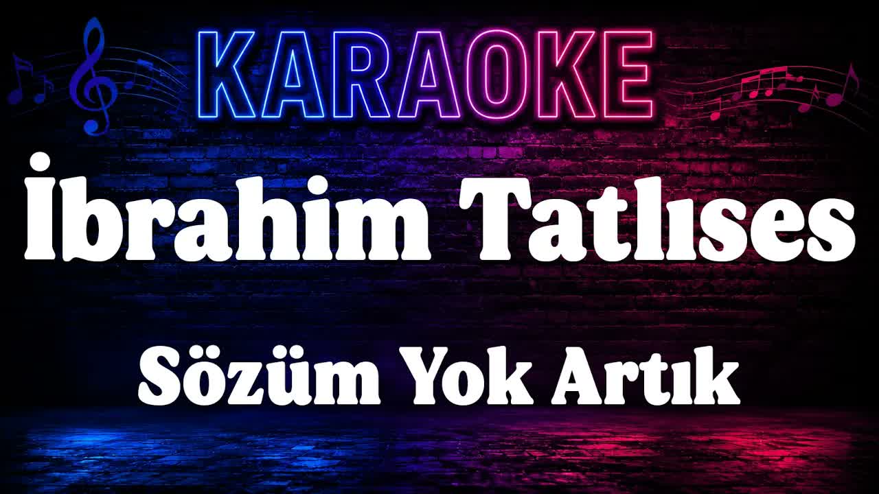 İbrahim Tatlıses - Sözüm Yok Artık