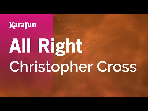 Christopher Cross - All Right