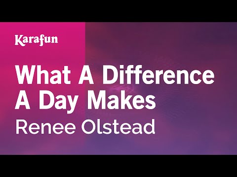 Renee Olstead - What a Difference a Day Makes