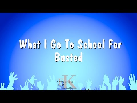 Busted - What I Go To School For