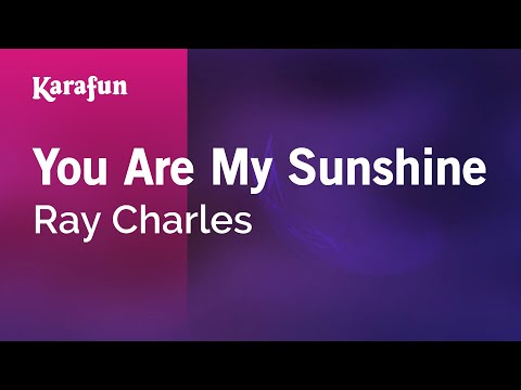 Ray Charles - You Are My Sunshine