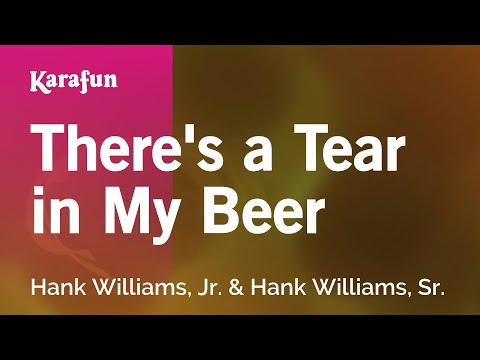 Hank Williams, Jr. & Hank Williams, Sr. - There's a Tear in My Beer