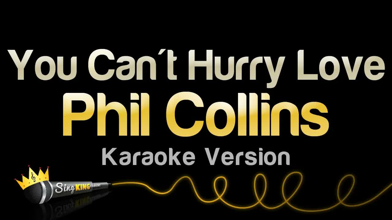 Phil Collins - You Can't Hurry Love - 2016 Remaster