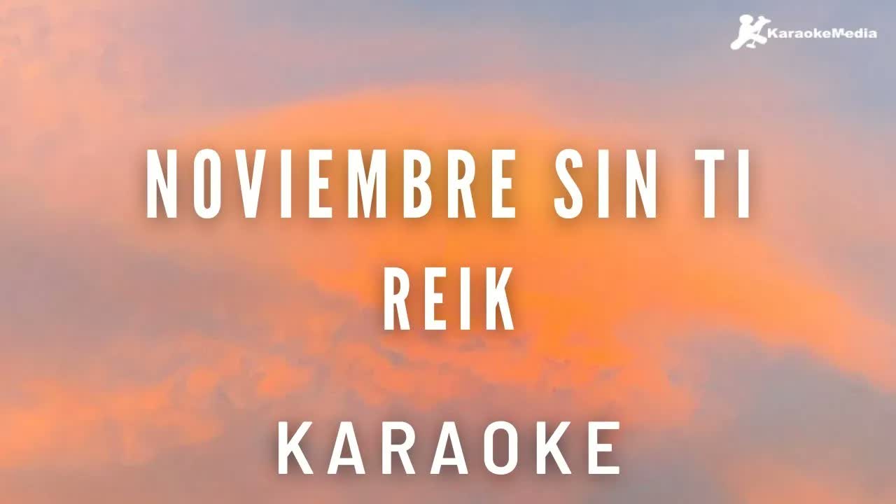 Reik - Noviembre sin ti