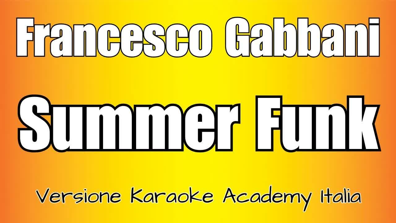 Francesco Gabbani - Summer Funk