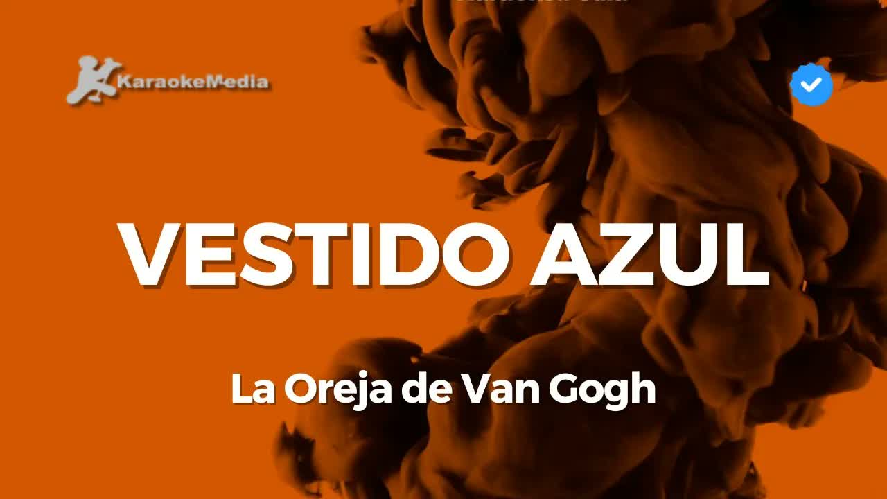 La Oreja de Van Gogh - Vestido azul