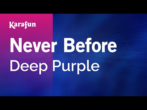 Deep Purple - Never Before