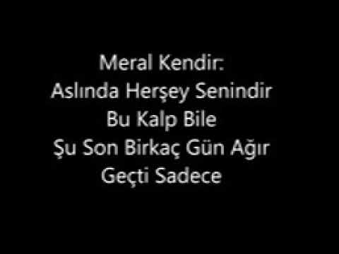 Kutsi ve meral soz konusu ask bu