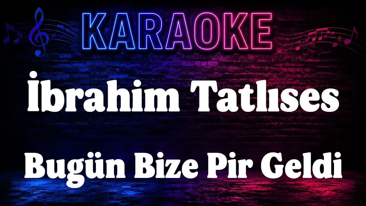 İbrahim Tatlıses - Bugün Bize Pir Geldi
