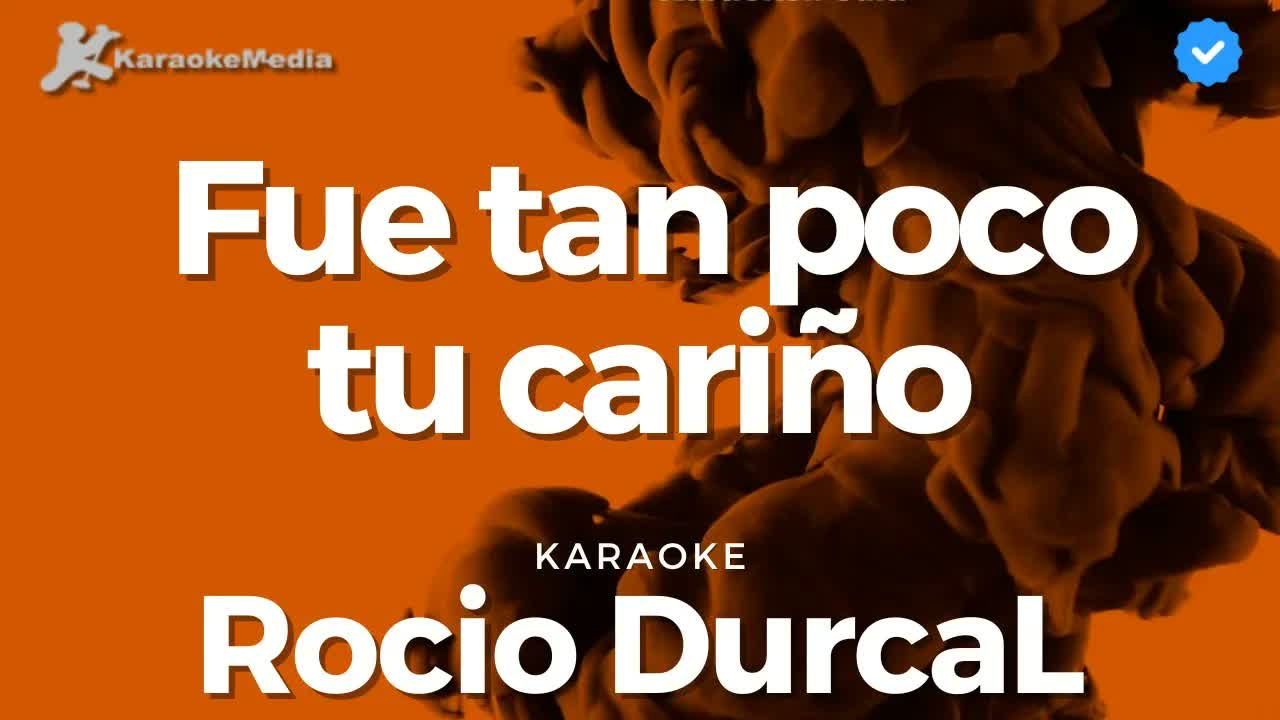 Rocio Durcal - Fue tan poco tu cariño