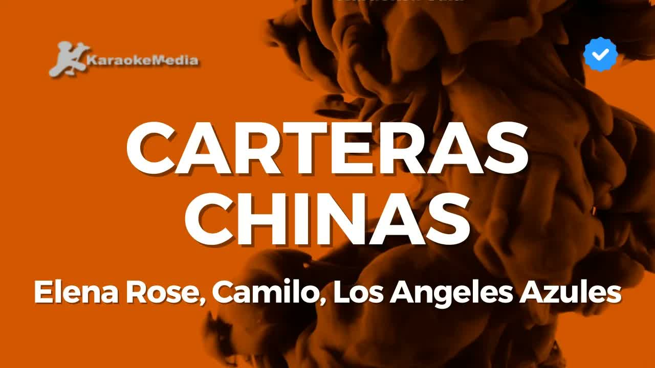 Elena Rose, Camilo, Los Angeles Azules - Carteras chinas