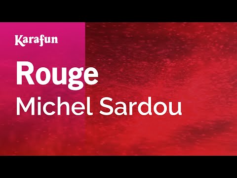 Michel Sardou - Rouge