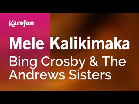 Bing Crosby & The Andrews Sisters - Mele Kalikimaka