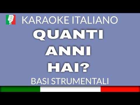 VASCO ROSSI - QUANTI ANNI HAI