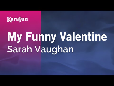 Sarah Vaughan - My Funny Valentine