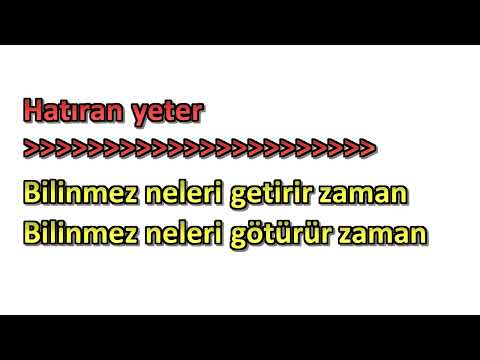 Zakkum - Hatıran Yeter (Rock)