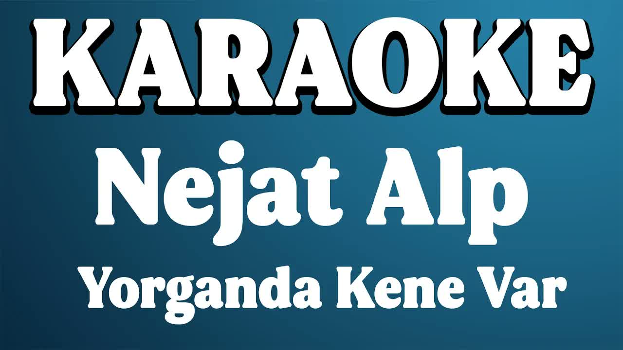 Nejat Alp - Yorganda Kene Var (Live)