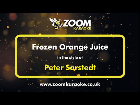 Peter Sarstedt - Frozen Orange Juice