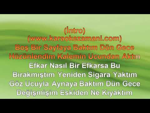 KAHBE DİLLER KARAOKE FETTAH CAN