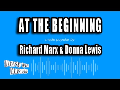 Richard Marx & Donna Lewis - At The Beginning
