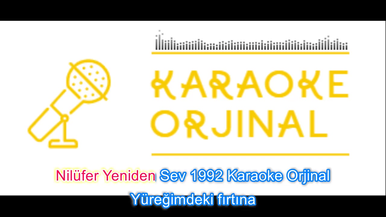 Nilüfer - Yeniden Sev 1992 Karaoke Orjinal