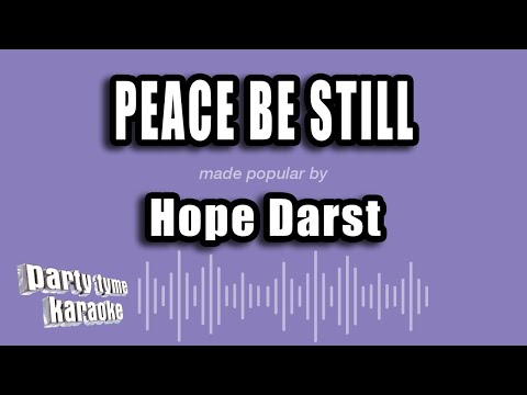 Hope Darst - Peace Be Still