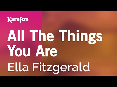 Ella Fitzgerald - All The Things You Are