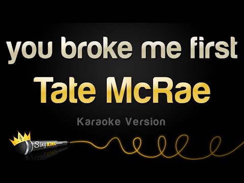 Tate McRae - you broke me first