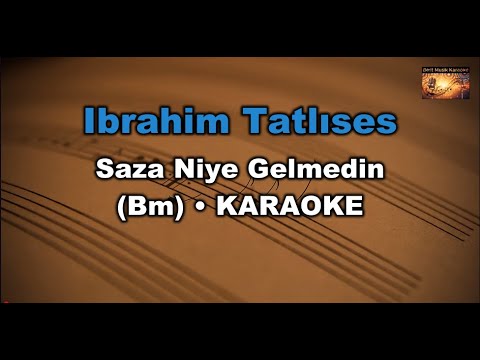 Ibrahim Tatlıses - Saza Niye Gelmedin (Bm)