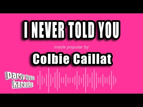 Colbie Caillat - I Never Told You