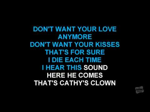 The Everly Brothers - Cathy's Clown