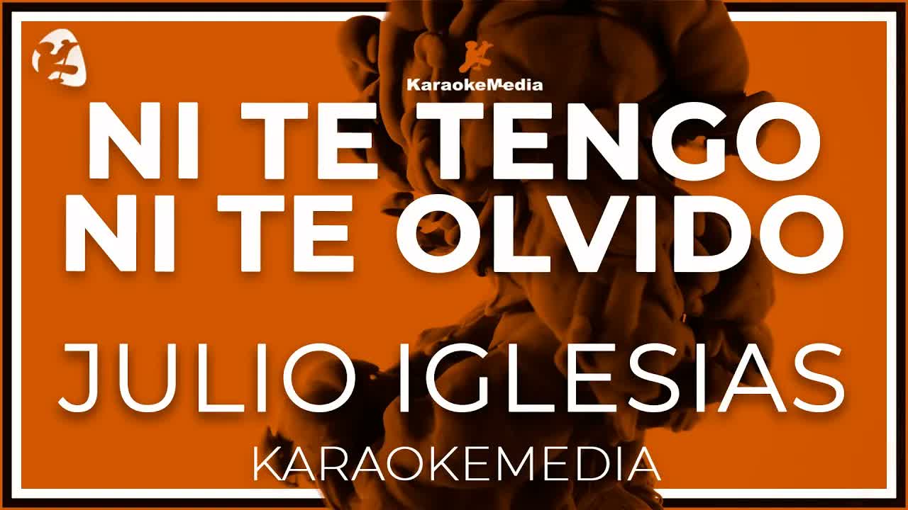 Julio Iglesias - Ni Te Tengo Ni Te Olvido