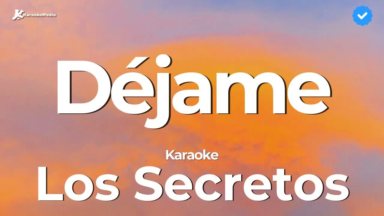 Los Secretos - Déjame