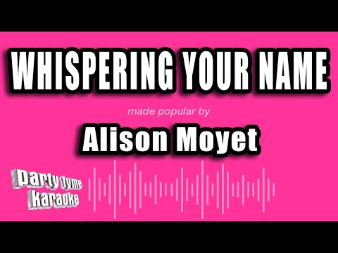 Alison Moyet - Whispering Your Name