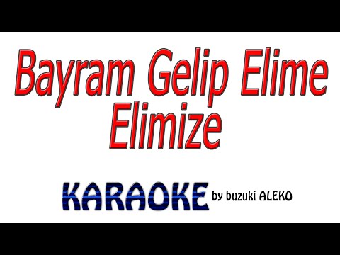 Bayram Gelip Elime Elimize