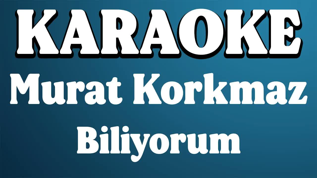 Murat Korkmaz - Biliyorum