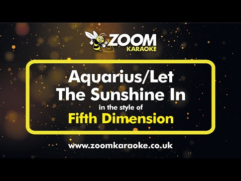 The Fifth Dimension - Aquarius/Let The Sunshine In (Karaoke Version with End Cut)