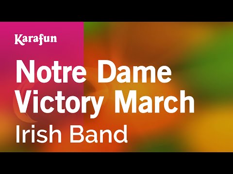Irish Band - Notre Dame Victory March