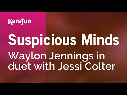 Waylon Jennings & Jessi Colter - Suspicious Minds
